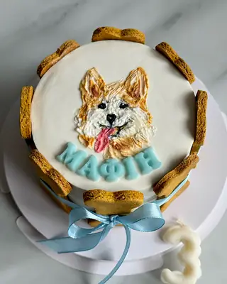 Тортик для собаки від Nosyk Cake