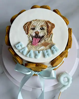 Тортик для собаки від Nosyk Cake